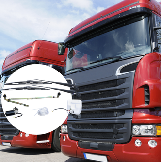Truck wiper assembly