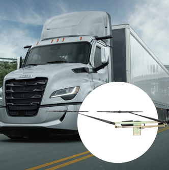 Truck wiper assembly