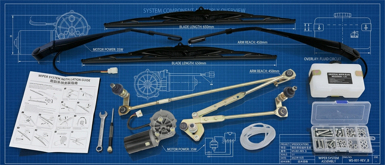 wiper assembly Drawing