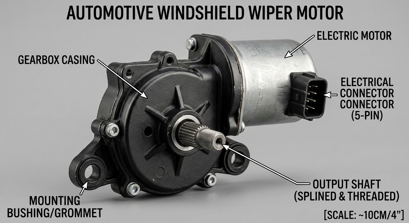 automotive windshield wiper motor automotive windshield wiper motor