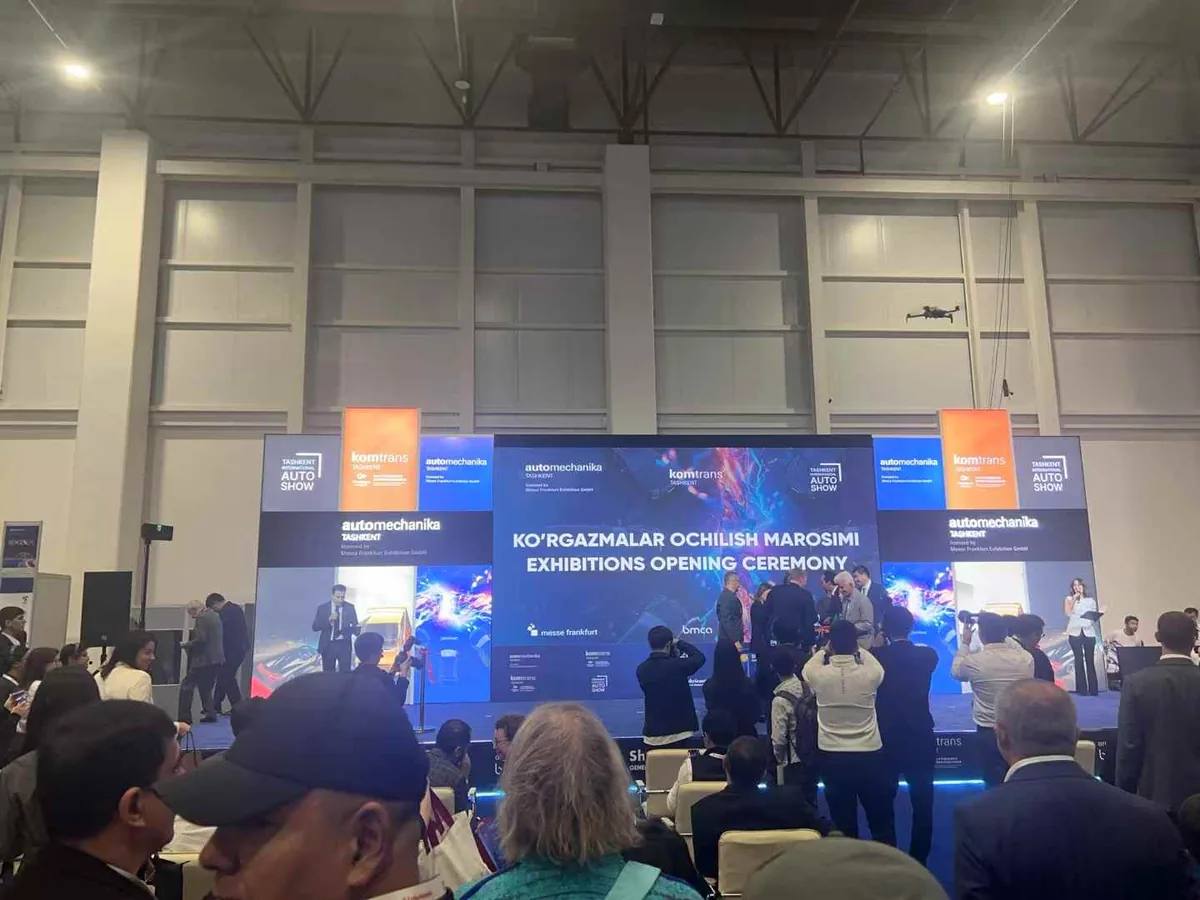 Opening ceremony of Automechanika Tashkent 2025
