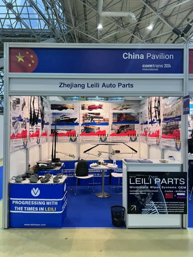 LEILI Brings Cold-Climate Wiper Systems to ComTrans Moscow 2024
