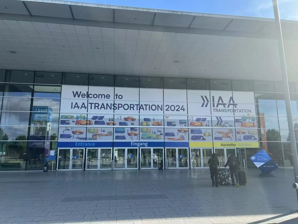 Entrance of IAA Transportation 2024 in Hannover