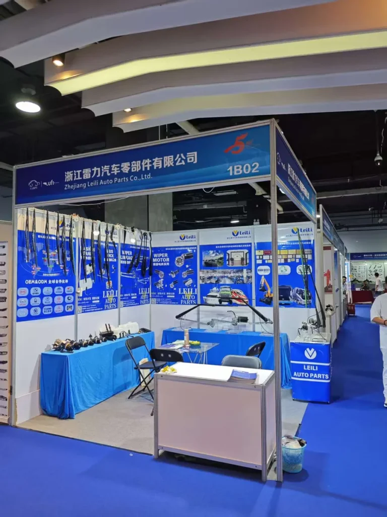 LEILI Shows Bus Wiper Systems at the 5th Wenzhou Auto Parts Expo